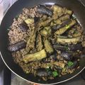 Cooksnap của Thành Kỳ khi họ làm theo món Cà tím xào thịt băm