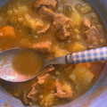 El cooksnap de Corinne Estefanía De Blas lopez cuando hizo Costillas con patatas guisadas.