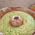 Cooksnap dari Rika Maulina untuk resep Bolu Pandan Almond Keju Panggang