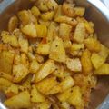 Charusheela Prabhu's cooksnap of when they made ना कांदा ना लसूण बटाटा सुकी भाजी (batata sukhi bhaji recipe in marathi).