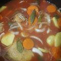 El cooksnap de Mary Zarate cuando hizo Pollo a la cacerola.