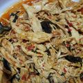 Cooksnap dari Siti Halimah untuk resep Ayam Suwir Kemangi Bumbu Bali