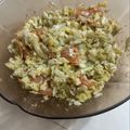 El cooksnap de Eduardo Agudo Alba cuando hizo Ensalada de repollo, manzana con salmón en TMX.