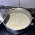 El cooksnap de Carmen Dolores Perdomo León cuando hizo Solomillos de pollo albardados en salsa de champiñones.