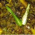 Pinki Chakraborty's cooksnap of when they made নিম বেগুন(Neem begun recipe in Bengali).