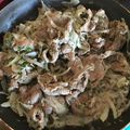 El cooksnap de Cindy cuando hizo Bistec de res encebollado con cilantro.