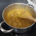 El cooksnap de Roberto Carmona cuando hizo Albóndigas de pollo y pavo en salsa.