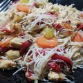 El cooksnap de Nicolas Delamar cuando hizo Pollo y verduras al wok.