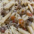El cooksnap de carmen manzano cuando hizo Macarrones con berenjena.