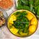 Cooksnap dari Fey_Pawonmungil untuk resep Bobor Bayam Tahu Kuning & Puyuh