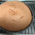 Cooksnap dari Alin untuk resep Basic Chocolate Sponge Cake, No Butter, No Oil, No Milk