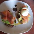 El cooksnap de Tanya Belmonte cuando hizo Huevos benedictinos.