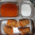 Tiya Malhotra का कुकस्नैप जब उन्होंने क्रिस्पी स्प्रिंग रोल्स (crispy spring roll recipe in Hindi) बनाया था।