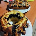 El cooksnap de Javiera Díaz cuando hizo Queque con arándanos rápido.