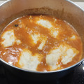 El cooksnap de Rosa cuando hizo Bacalao con ciruelas, pasa y piñones.