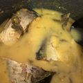 Cooksnap Fara Misrom semasa beliau membuat Patin Gulai Tempoyak.