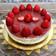 La cooksnap de Paquila74 cuando cocinó Tarta de queso con confitura de fresa 🍓 y galleta integral de avena