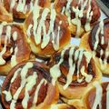 Cooksnap dari Pawon'e Mas Paijo untuk resep Cinnamon Roll with Cream Cheese Frosting