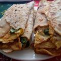 El cooksnap de Juan Israel Ortiz Bustos cuando hizo Wrap de omelette de Espinaca.