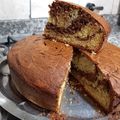El cooksnap de Nancy Vessella cuando hizo Torta marmolada sin manteca súper fácil😊💞.