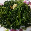 Cooksnap của Daisy Lê khi họ làm theo món Rau muống xào tỏi