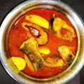 Nandita Mukherjee's cooksnap of when they made গাঁটি কচু দিয়ে মাছের ঝোল (gathi kochu diye maacher jhol recipe in Bengali).