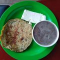 El cooksnap de Nathalia Vilañez cuando hizo Pancakes de Banano.