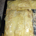 El cooksnap de Dalila Antunes cuando hizo Canelones con relleno de carne (molida).
