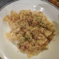 il Lilly May quando ha preparato Farfalle al salmone speciali
