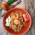Cooksnap dari Pratiwi Pramuharsih untuk resep MIE GORENG daun KUCAI