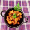 hiral panchal's cooksnap of when they made શક્કરિયા નું શાક (Shakkariya Shak Recipe In Gujarati).