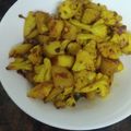 Dhriti Goel's cooksnap of when they made Aloo Gobhi.