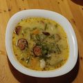 Horváth Gergely Cooksnap-ja, amikor elkészítette a(z) Tejszínes, zöldbabos sonkaleves receptet.