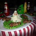 auslizzy's cooksnap of when they made Vickys Halloween GingerDEAD Man Burger & Mourners GF DF EF SF NF.