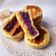 Cooksnap dari Ellaelloet untuk resep Pia isi ubi ungu wangi vanili #KamisManis#