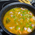 El cooksnap de MMar González Gómez cuando hizo Estofado de pavo a la jardinera.