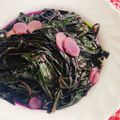 姚佩妘 的 黑麻油薑片炒紅鳳菜 cooksnap