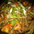 Cooksnap dari Agustina Sundari untuk resep Tumis daging sapi bombay lada hitam Simple