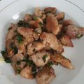 Cooksnap dari Cin Wignjo untuk resep Pork belly garlic chilli / samcan tumis bawang putih