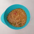 El cooksnap de Ainara Roca cuando hizo Arroz caldoso de pollo con verduras.