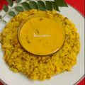Bhavini Kotak's cooksnap of when they made કઢી ખીચડી (Kadhi Khichdi Recipe In Gujarati).