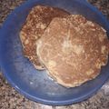 El cooksnap de Monica Ferrara cuando hizo Pancakes de avena con manzana en rodajas.