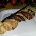 Devon's cooksnap of when they made Twisted Nutella Bread.