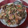 Cooksnap dari Aprillia Fransisca untuk resep Kulit ayam Krispy kentang sambal matah
