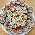 Cooksnap của Minh Châu Nguyễn Pen khi họ làm theo món KimBap ^^