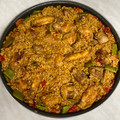 El cooksnap de miguel Villalba cuando hizo Paella de carne.