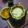 El cooksnap de Fabrizio Pironio cuando hizo Zapallo brazilero relleno.