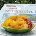 SHYAMALI MUKHERJEE's cooksnap of when they made ভাজামশলা দেওয়া পাকা আমের চাটনী.