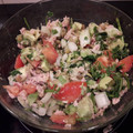 El cooksnap de Erikillo cuando hizo Ensalada de lentejas con aguacate y atún.