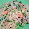 Cooksnap dari Lavia Farareta untuk resep Spageti aceh (mie caluk)